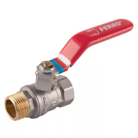 Ferro F-Comfort golyóscsap, lapátkar, KB, 1/2"