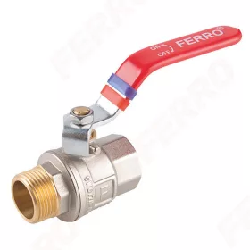 Ferro F-Power golyóscsap lapátkarral, 3/8" KB