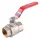 Ferro F-Power golyóscsap lapátkarral, 2 1/2" BB