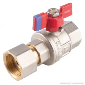   Ferro F-Power golyóscsap pillangókarral, 1/2" BB-BB hollandi