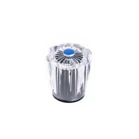 Kristály gomb 1/2"-os (kék), ricnis