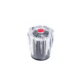 Kristály gomb 1/2"-os (piros), ricnis
