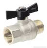 Ferro Herkules golyóscsap pillangókarral, 40 bar, 1/2", fix, KB