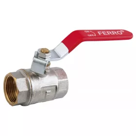 Ferro Normál golyóscsap lapátkarral 25 bar, 3/4", BB
