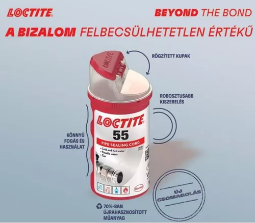 Loctite tömítő zsinór 160 fm