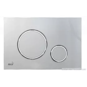   THIN - Nyomólap a falsík alatti szerelési rendszerekhez, króm-matt/króm-fényes