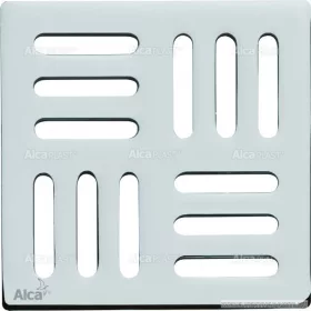 Design rács 102×102 mm rozsdamentes