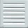 Design rács 102×102 mm rozsdamentes