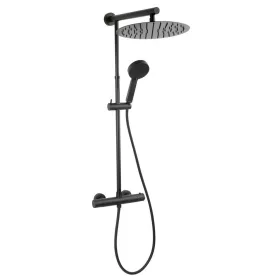   TREVI BLACK zuhanyrendszer termosztátos TRV7U-BL csapteleppel