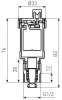 Automata légtelenítő szelep 1/2" elzáró szeleppel