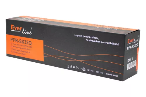 Műanyag csőhegesztő Ø20-Ø32  0,8 KW,  max. hő. 300 °C fém doboz