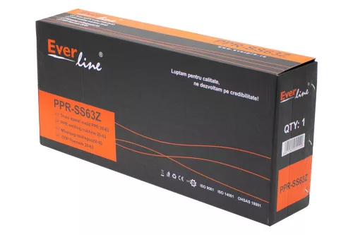 Műanyag csőhegesztő Ø20-Ø63 0,8 KW,  max. hő. 320 °C fém doboz