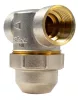 Egyenes vízszűrő 3/4" BB sárgarézből 800 mikronos