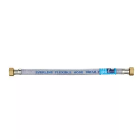   Gumival bevont flexibilis bekötőcső 1/2"-1/2" 150cm 
BB EPDM inoxal erősítve 90C 10 bar réz csatlakozóval