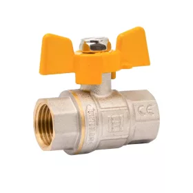   Gáz golyóscsap 3/4" BB pillangókaros RG-DFF34T (ERMETIQ)