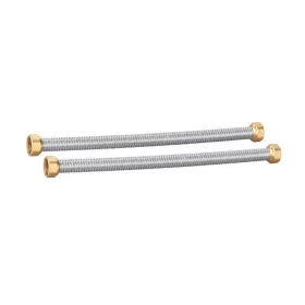   Bordás inox bekötőcső hajlítható flexibilis 1/2"-1/2"  100cm BB 90C 10 bar