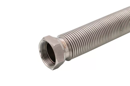 Nyújtható rozsdamentes acél (INOX) víz flexi cső 5/4"KB x 220-420mm
