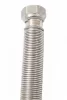 Nyújtható rozsdamentes acél (INOX) víz flexi cső 3/4"KB x 220-440mm kazán bekötéshez