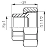 Öntöttvas szivattyú hollandi 6/4" x 1"