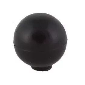 Ajtóütközőgomb fekete