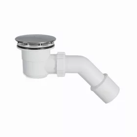   Zuhanytálca szifon Ø60 mm, krómozott, kivehető bűzzárral, tisztítható