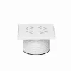 Magasító, műanyag ráccsal (fehér), 150x150 mm