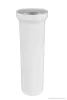 WC bekötő Ø110 mm-es, hosszú egyenes 400 mm
