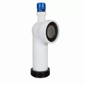 WC bekötő könyök, Ø90 mm-es, légbeszívós