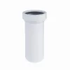 WC bekötő, egyenes, hosszú