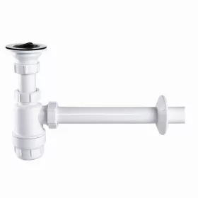   Mosdószifon 5/4"-os oldható leeresztőszeleppel, Ø32 mm-es elfolyással