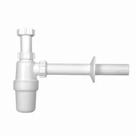   Mosdószifon, nagyáteresztésű, leeresztőszelep nélkül, Ø32 mm-es elfolyással