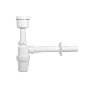   Piszoár szifon egyenes, 32 mm-es eltolású, Ø32 mm-es elfolyással
