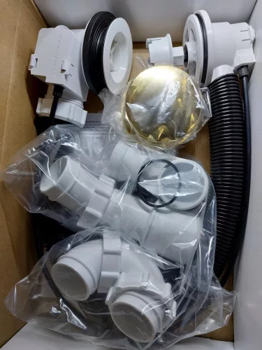 Automata kádszifon aranyozott