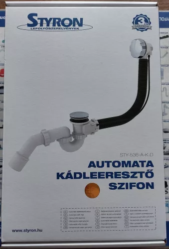 Automata kádszifon aranyozott