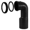 WC bekötő könyök Ø90/110 mm 