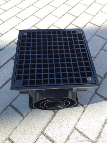 Udvari/kerti kültéri szerelőakna 250 x 250 x 250 mm