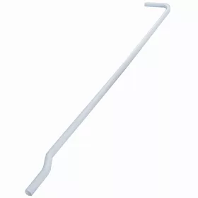   Ø32-es WC öblítő cső, hosszú, fehér, felső elhelyezésű WC tartályhoz (Ø32x2mm)