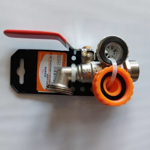 Kerti csap műanyag gyorscsatlakozóval 3/4"-1"